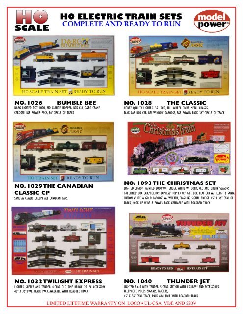model power train set