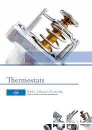 Thermostats - Gustav Wahler GmbH u. Co. KG