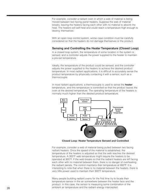 RADIANT HEATING WITH INFRARED - Watlow