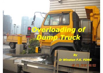 Overloading Of Dump Truck