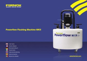 Powerflow Flushing Machine MKII