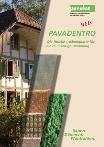 PAVADENTRO - Altbausanierung - Pavatex