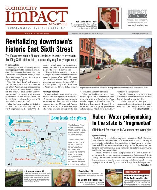 Volume 4, Issue 5 | March 30–April 26 - Community Impact Newspaper