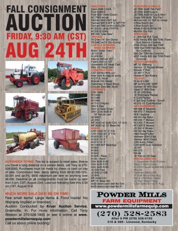 Events - Powder Mills Farm Equipment