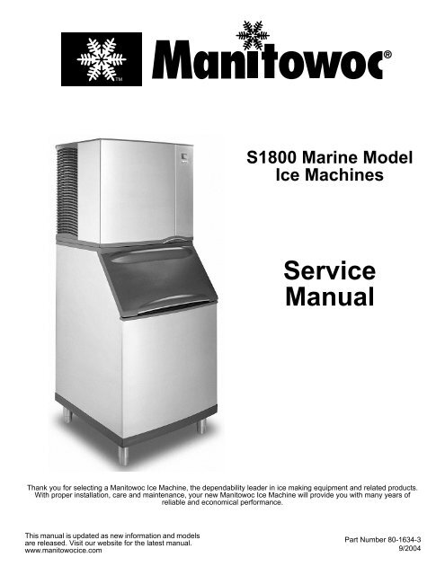 manitowoc indigo ice machine troubleshooting manual