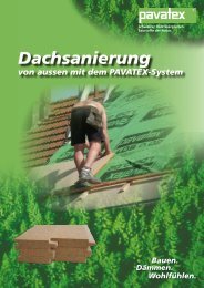 Dachsanierung - Pavatex