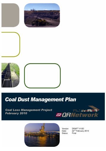 Coal Dust Management Plan - Aurizon