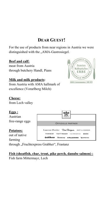 Bar Menu.pdf - Hotel Gasthof Post Lech