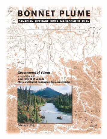 Bonnet Plume Canadian Heritage River Management Plan