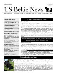 or in .pdf - US Belted Galloway Society