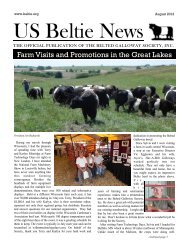 oak valley farm - US Belted Galloway Society