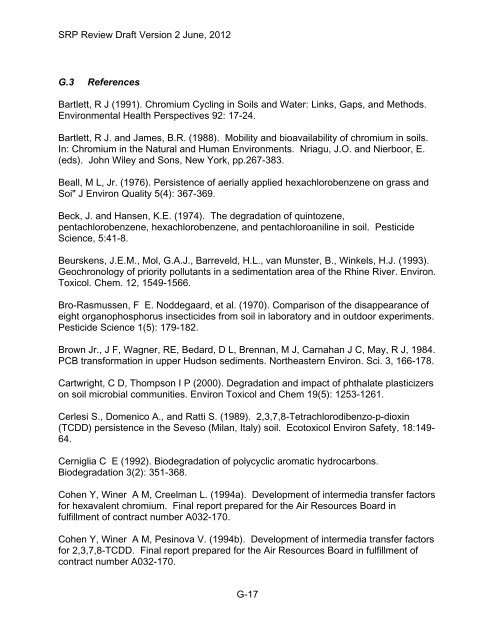 Appendix D Food Codes for NHANES - OEHHA