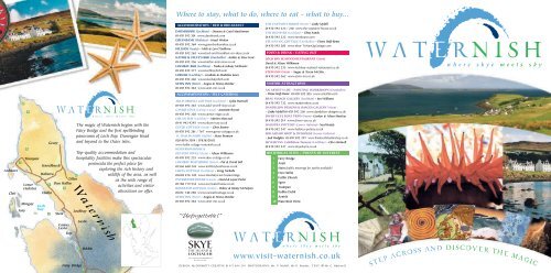 Visit Waternish Isle Of Skye