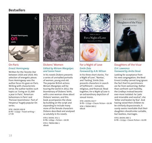 Autumn 2012 Catalogue (12.4 Mb) - Hesperus Press