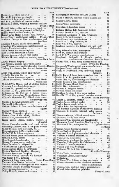 Worrall's directory of the North-Eastern counties of Scotland ...