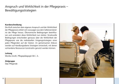 Weiterbildung Pflege 2008 - Pdag