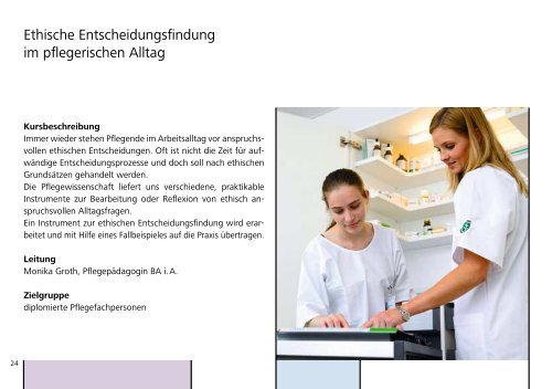 Weiterbildung Pflege 2008 - Pdag