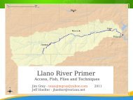 Llano River Primer - Austin Fly Fishers