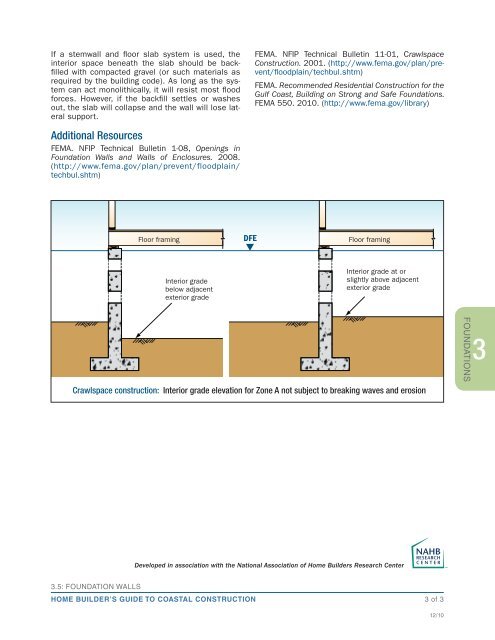 FEMA P-499: Home Builder's Guide to Coastal Construction