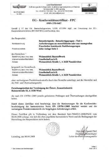 EG-Konformitätszertifikat-FPC (362 KB) - Weissenböck