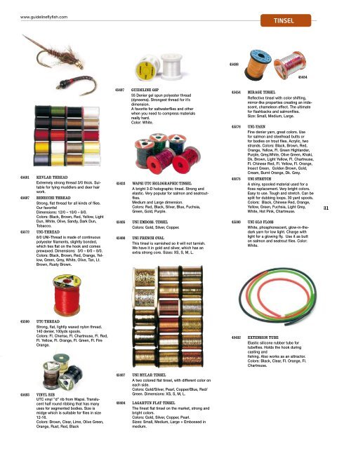 Fluebindning 2009 - Guideline