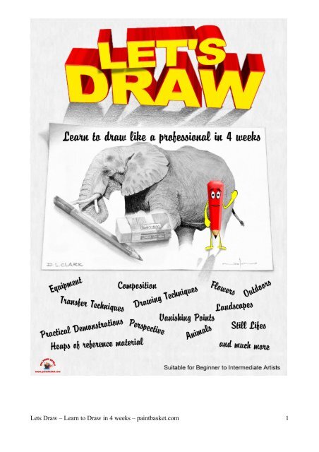 Lets Draw – Learn to Draw in 4 weeks ... - The Paint Basket