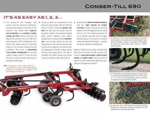 Download Brochure Conser-Till 690 Ripper - Case IH