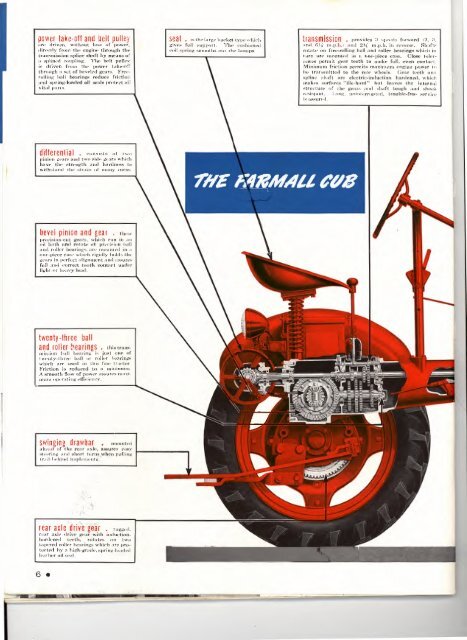 Farmall Cub Brochure - Antique Farming