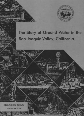 The Story of Ground Water in the San Joaquin Valley ... - USGS