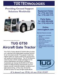 TUG GT50 Aircraft Gate Tractor