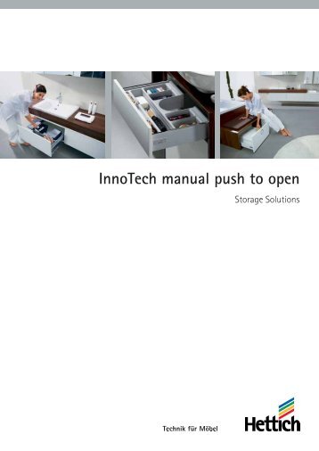 InnoTech manual push to open