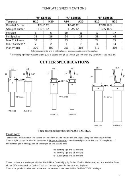 Instructions for web - Gifkins Dovetail Jig