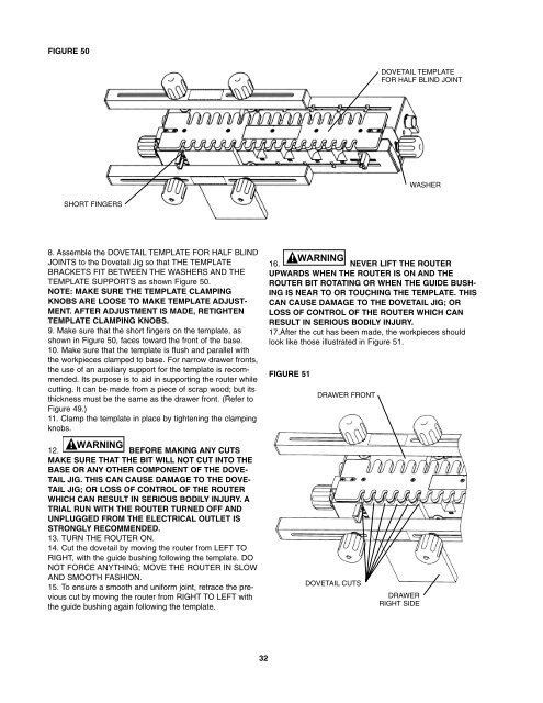 Industrial Dovetail Jig - Vermont American