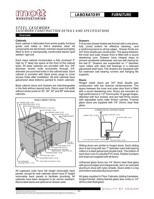 Furniture Laboratory Furniture Mott Manufacturing