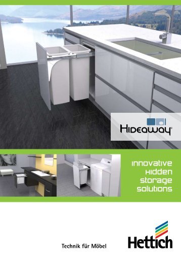 Innovative Hidden Storage Solutions - Hettich