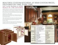 cabinet construction - Starmark Cabinetry