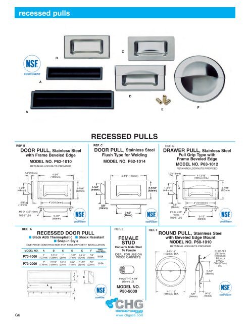 Cabinet Hardware - Die-Pat