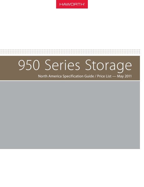 950 Series Storage Haworth