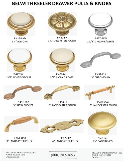 Belwith Keeler Drawer Pul