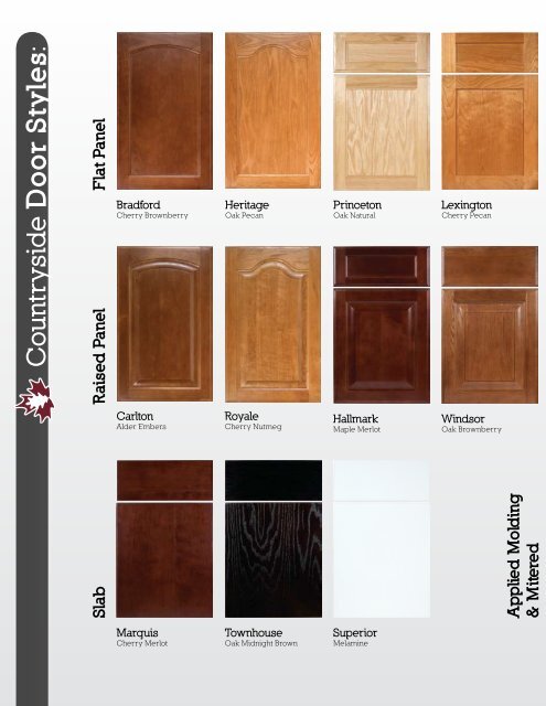 Countryside Cabinets Brochure - Nonn's Design Showplace