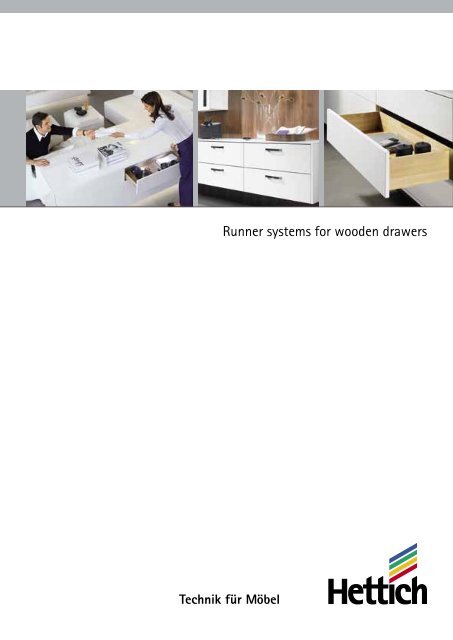 Catalogue Runner Systems For Wooden Drawers Hettich