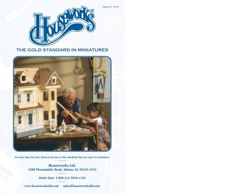 Houseworks on sale miniatures catalog
