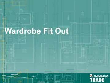 Wardrobe Fit Out - Whole of House - Bunnings