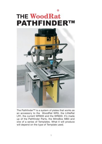 Pathfinder instructions - The WoodRat