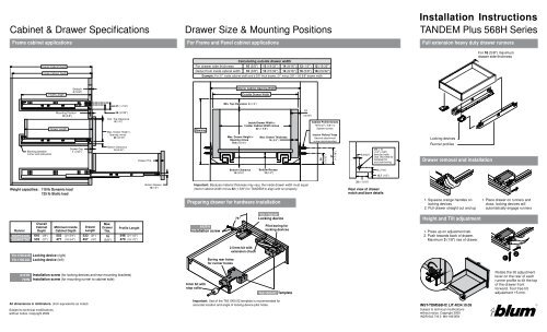 Installation Instructions Tandem Plus 568h Atlantic Plywood