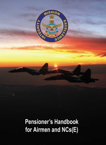 Pensioners Handbook (Oct 11) - Indian Airforce