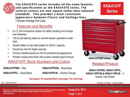 Snap on kra 40 best sale
