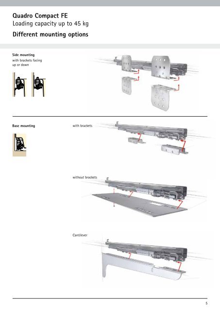 Luxury pull-out system for domestic appliances. Quadro ... - Hettich