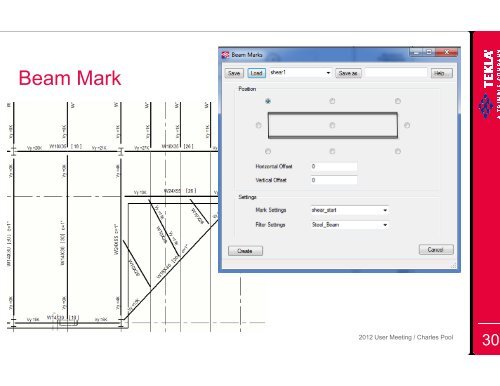 Tekla OpenAPI: Drawing tools and plug This track will focus on the ...