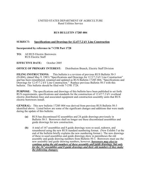 Bulletin 1728F-804: Specifications and Drawings for 12.47/7.2 kV ...